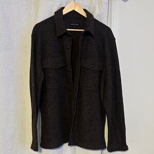 Banana Republic Dark Brown Shirt Jacket